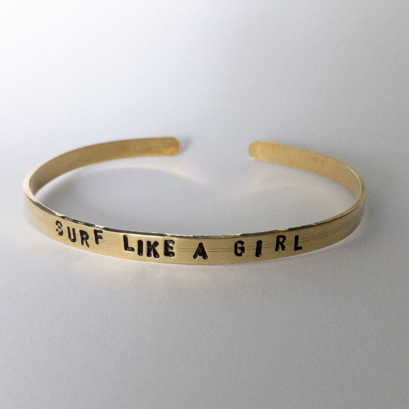 Brazalete ajustable Surf Like a Girl