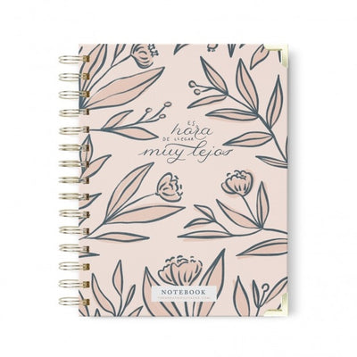 cuaderno anillas a5 peony the great moustache