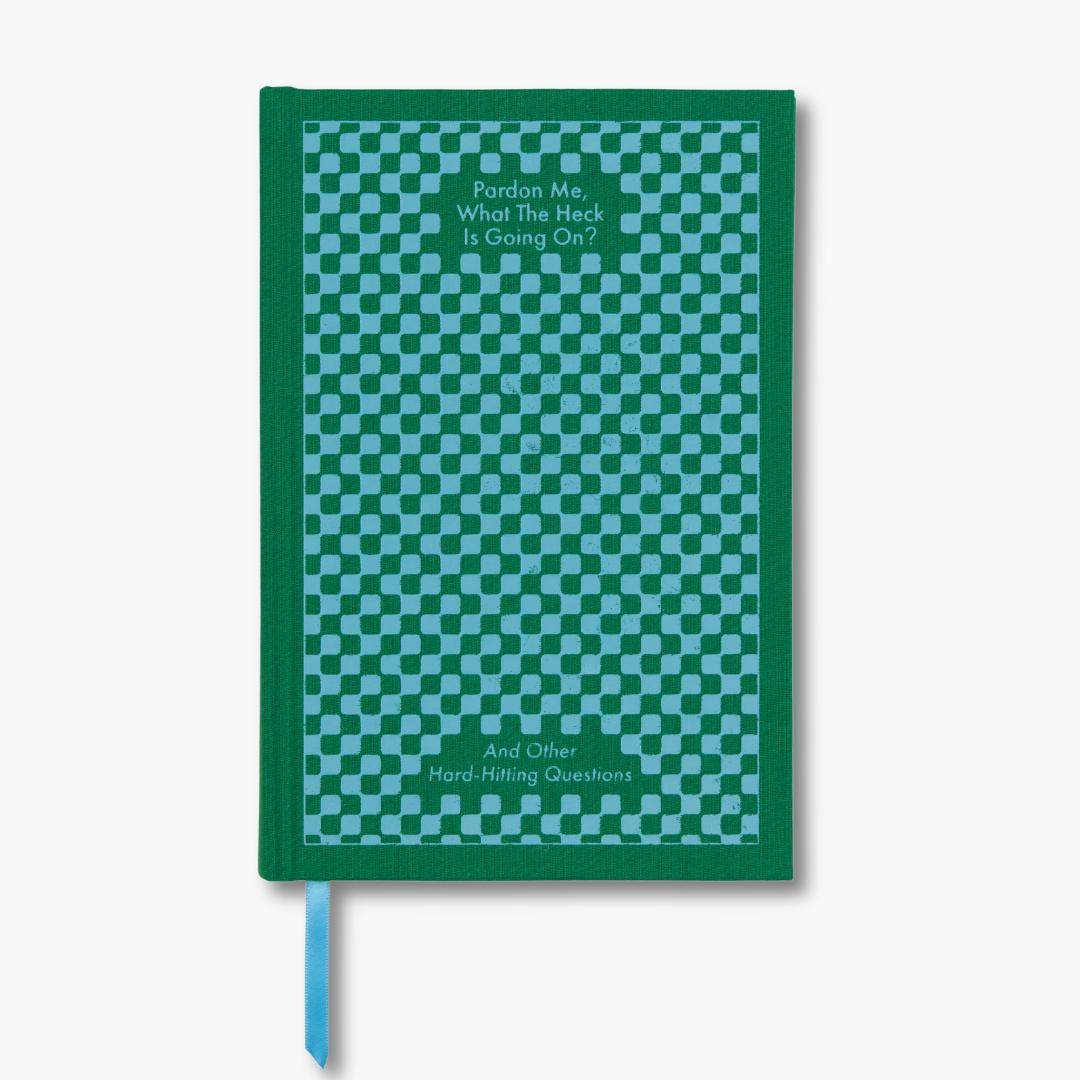 cuaderno estilo vintage con portada de tela verde