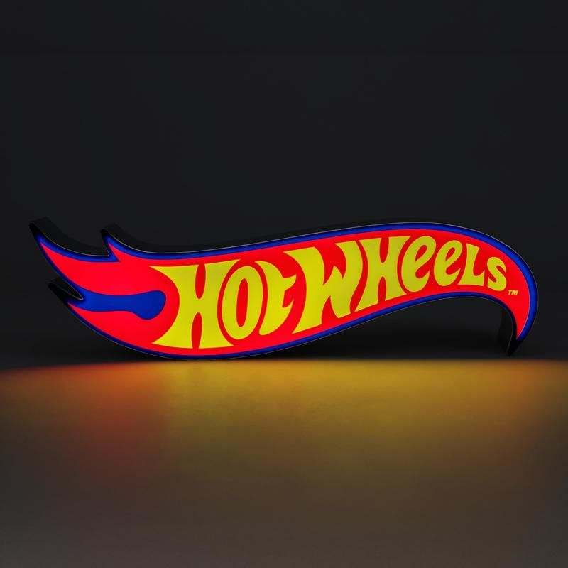 Lámpara Logo Hot Wheels