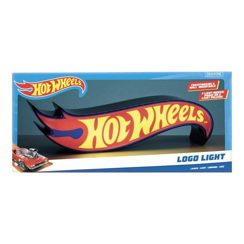 Lámpara Logo Hot Wheels