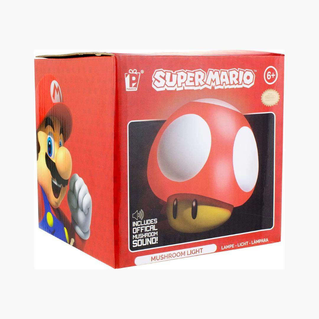 Lámpara Retro Super Mario Mushroom