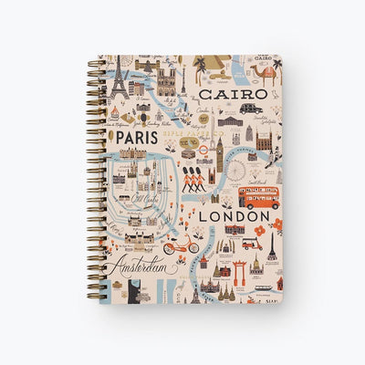 libreta anillas A5 Bon voyage Rifle Paper co