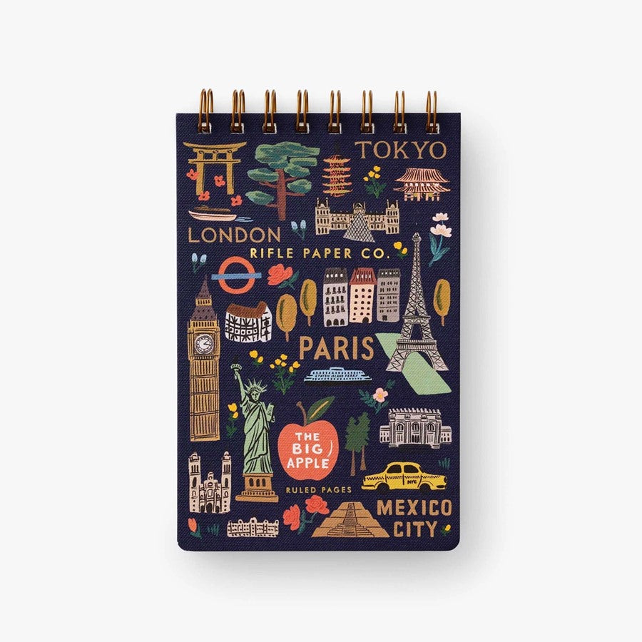 libreta espiral bon voyage rifle paper co