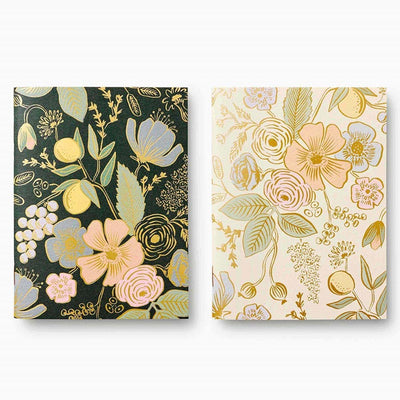 Set de 2 libretas A6 Colette con estampados florales de Rifle Paper Co.