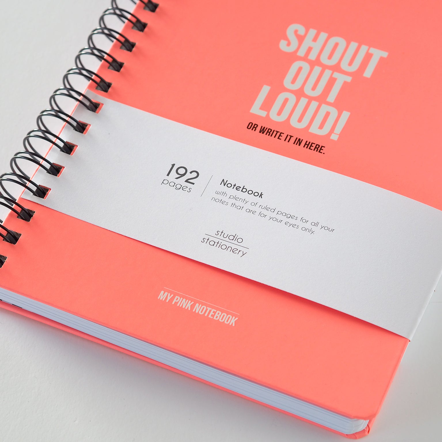 cuaderno a5 shout out loud